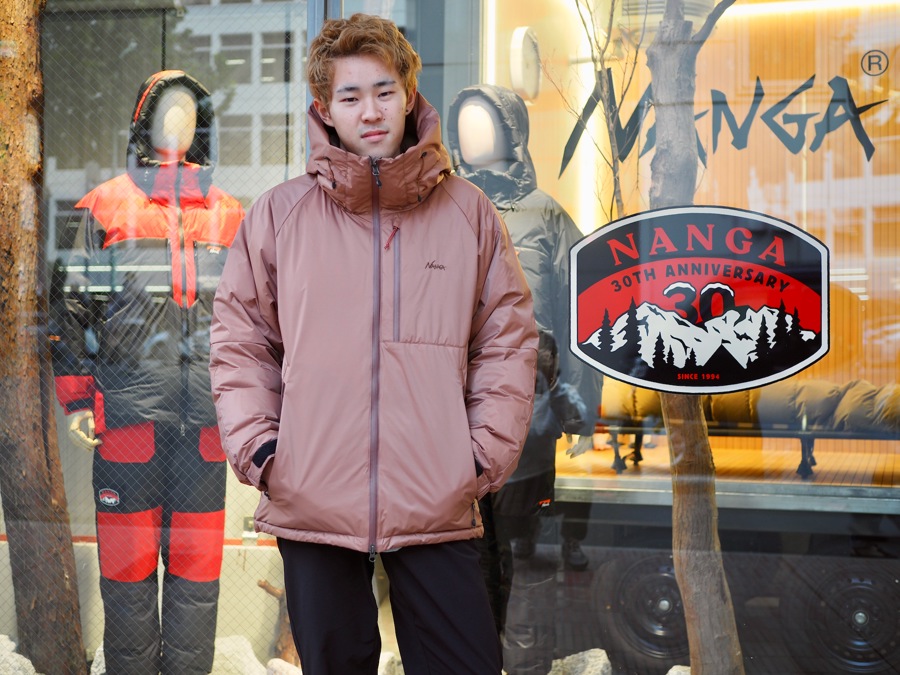 NANGA】ナンガの冬の定番、オーロラダウンジャケットの魅力をスナップ